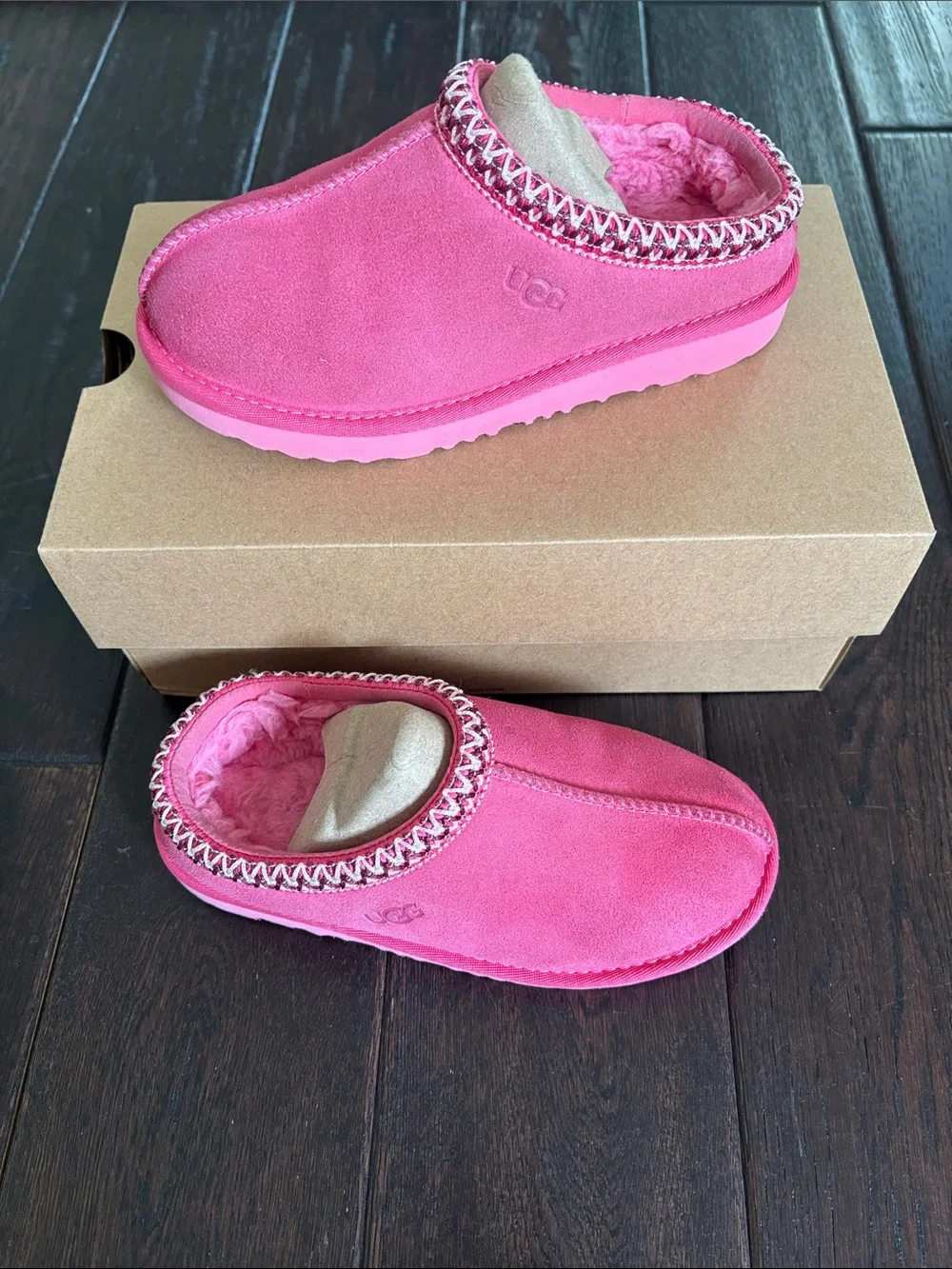 UGG Kids Tasman II Slip-On Clog in Pink